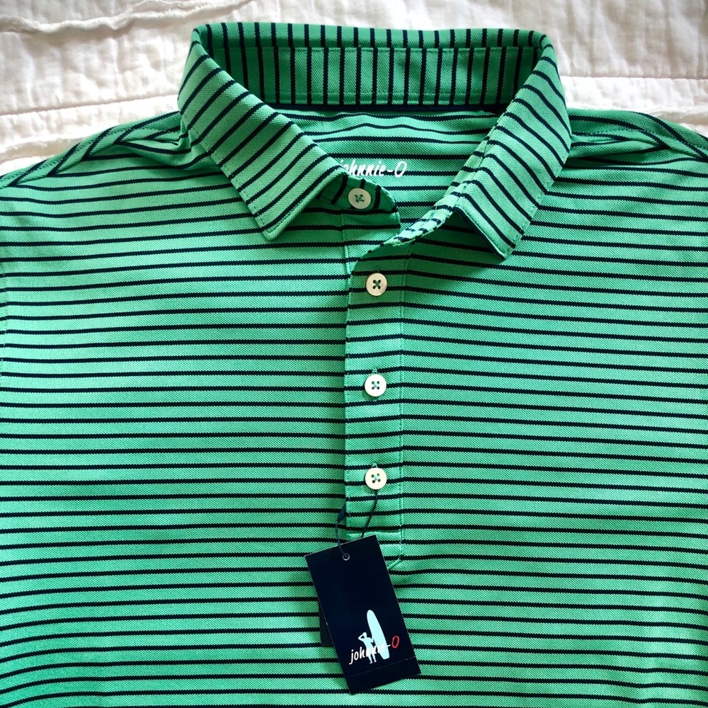 Johnnie-O mens performance short sleeve polo shirt